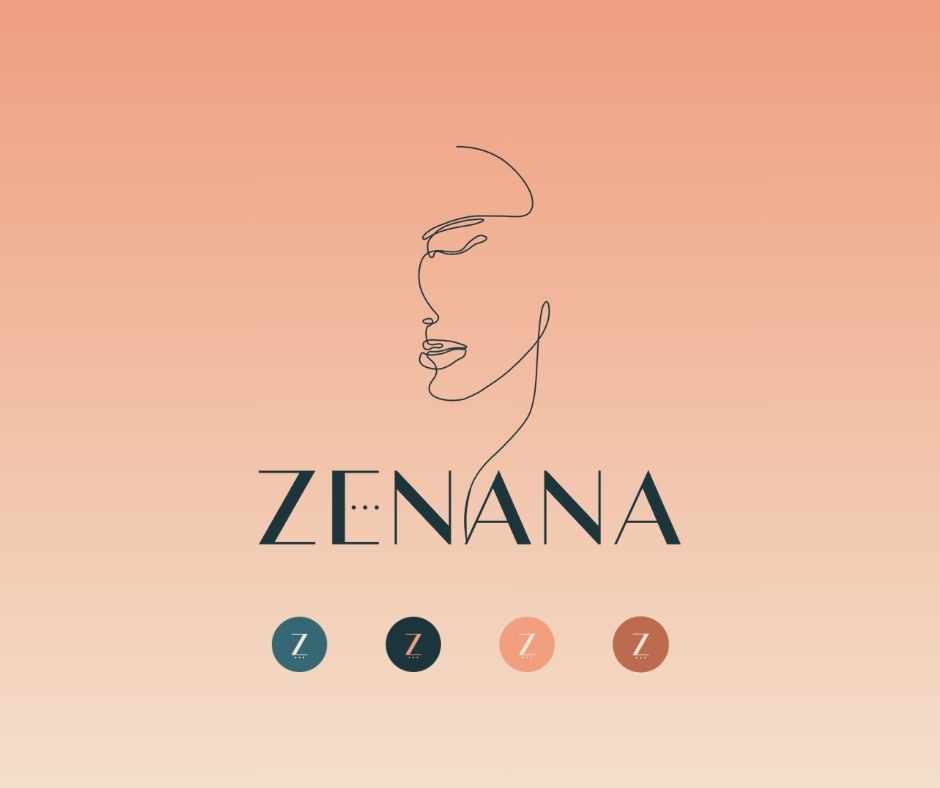 ZENANA havre de bien-être au féminin à La Réunion - création d'identité visuelle et site internet