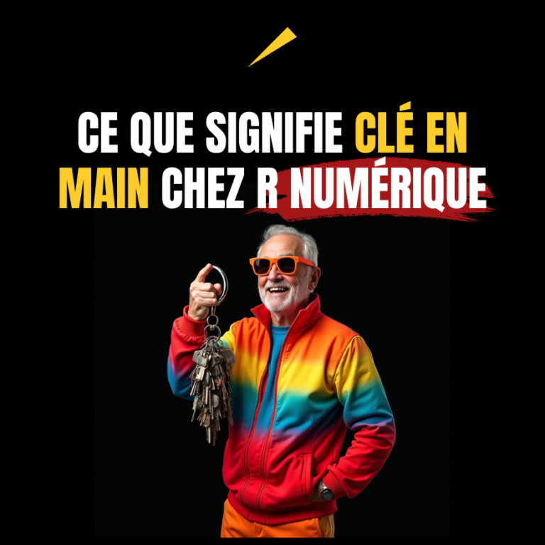 Ce que “clé en main” visuel site